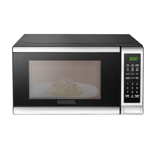 700W 0.7 Cu.ft Stainless Steel Digital Microwave Oven J745376
