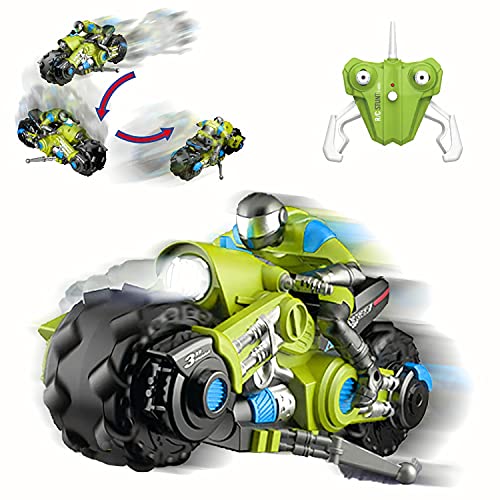 2.4Ghz RC Stunt Drift Motorcycle with 360° Spinning Wheels Z8291
