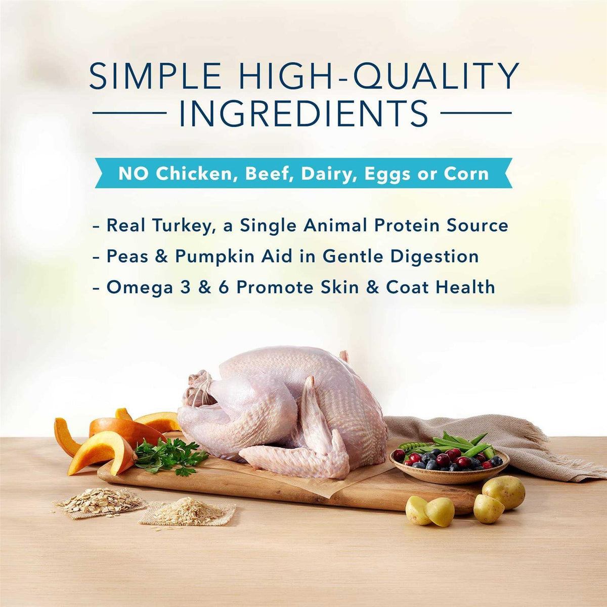 Turkey & Potato Recipe Puppy Dry Dog Food K98138