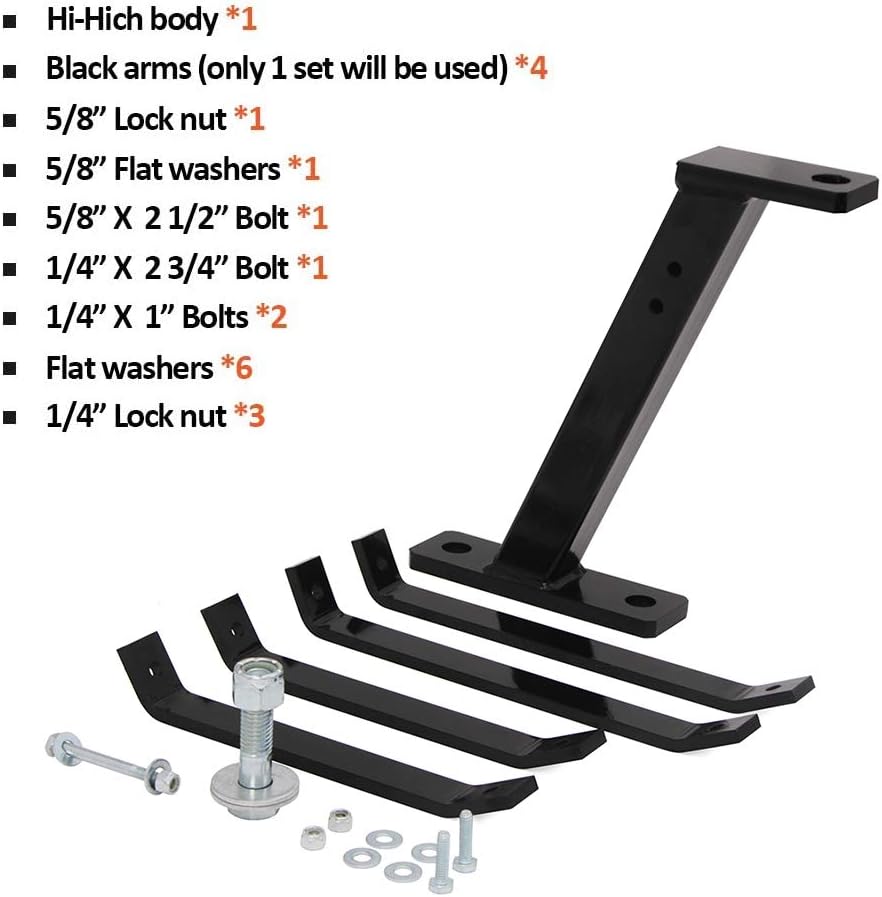 Lawn Mower Towing Hitch Kit Pack of 2 T3214