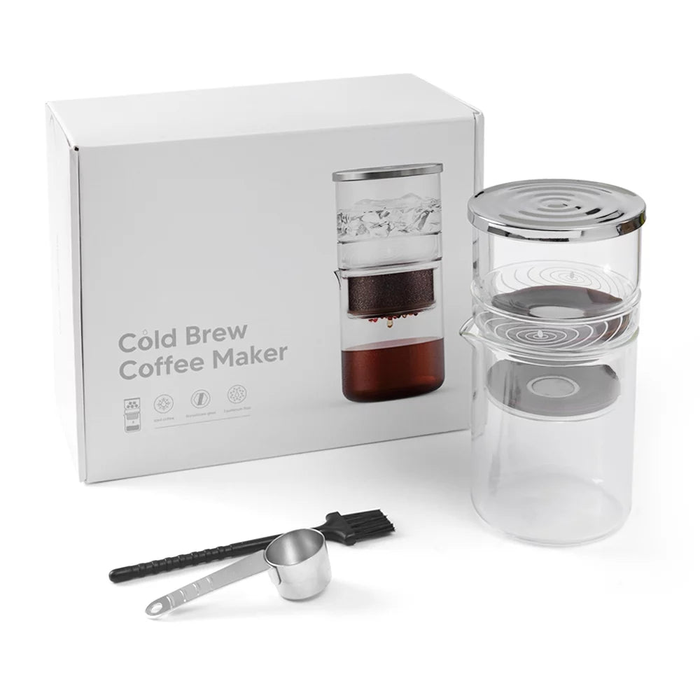 Cold Brew Coffee Maker Borosilicate Glass 300ml I126