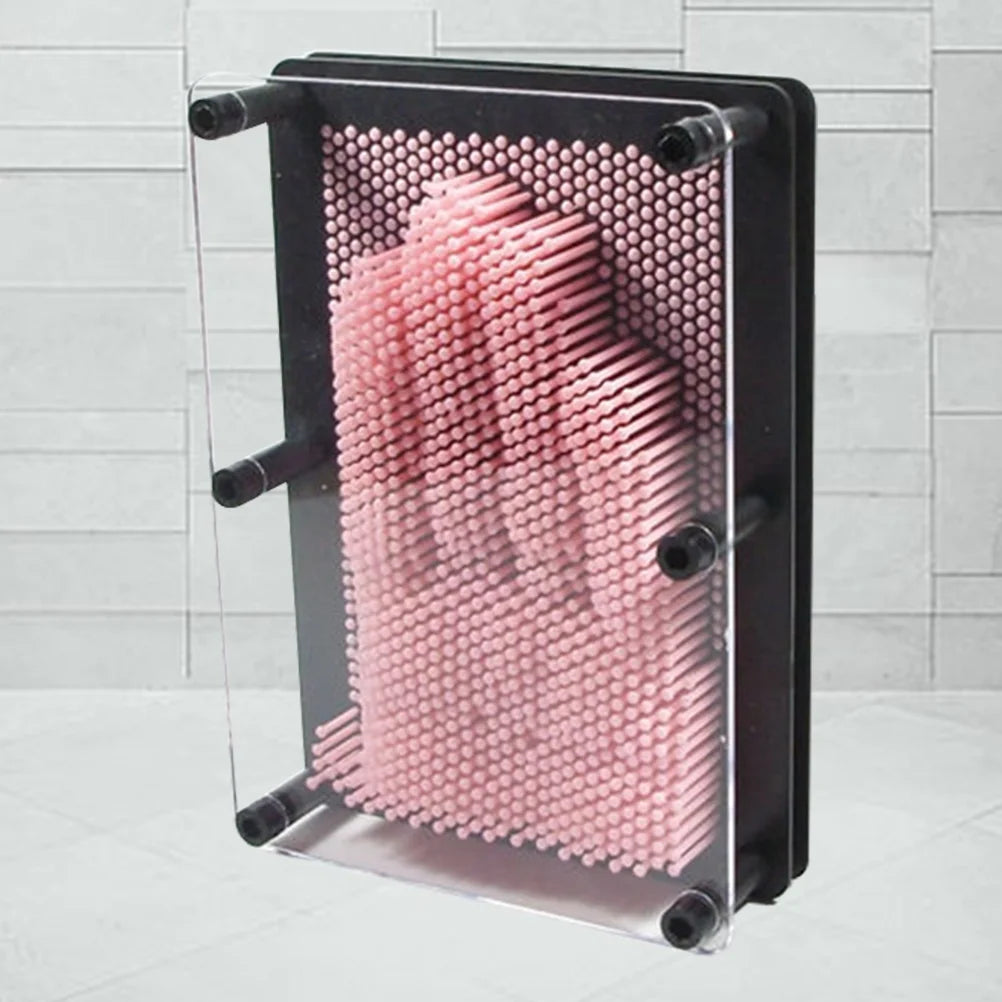Pink 3-Dimensional Pin Art Board Toy D26731