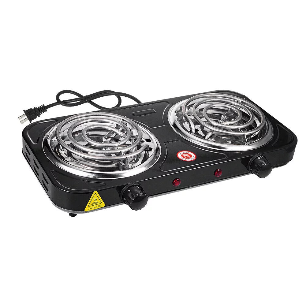 Double-burner Electric Stove Hot Plate K18378