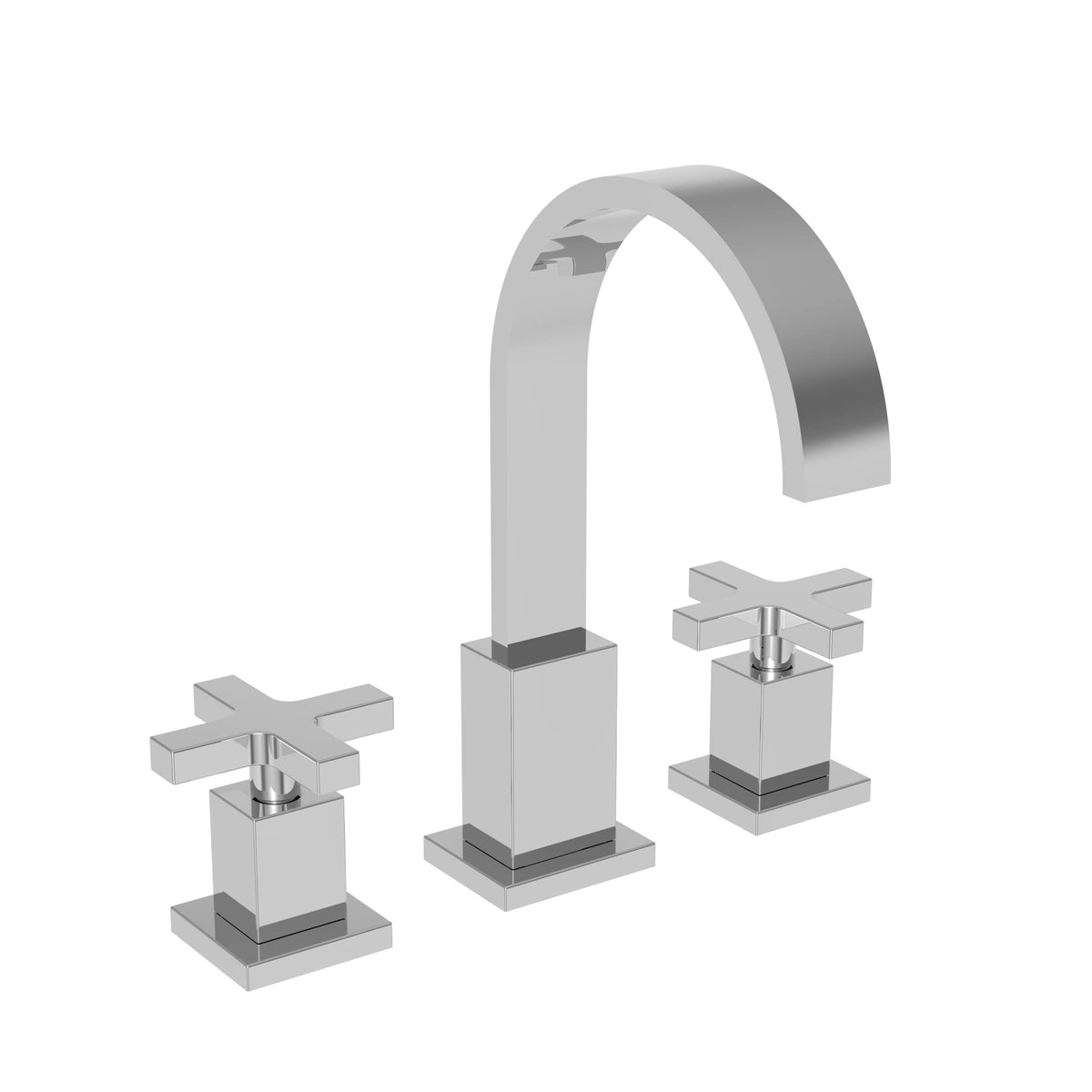 Flat Black Widespread Lavatory Faucet Q400
