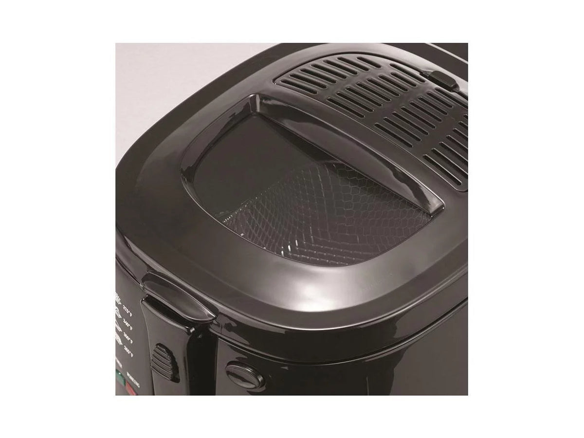 1500w 12-Cup Electric Deep Fryer, Black M4766
