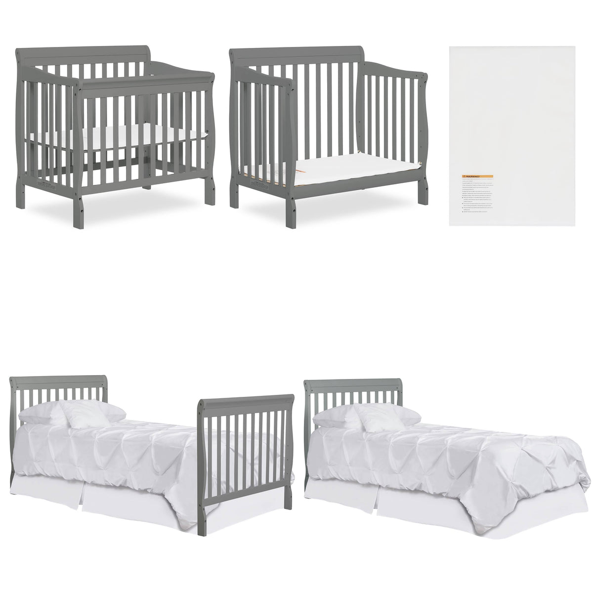 Convertible 4-in-1 Mini Crib Y421608