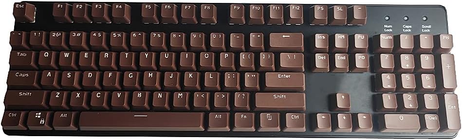 Full 104 PBT Keycaps Set OEM Profile with Keycap Puller (Purple) N10167