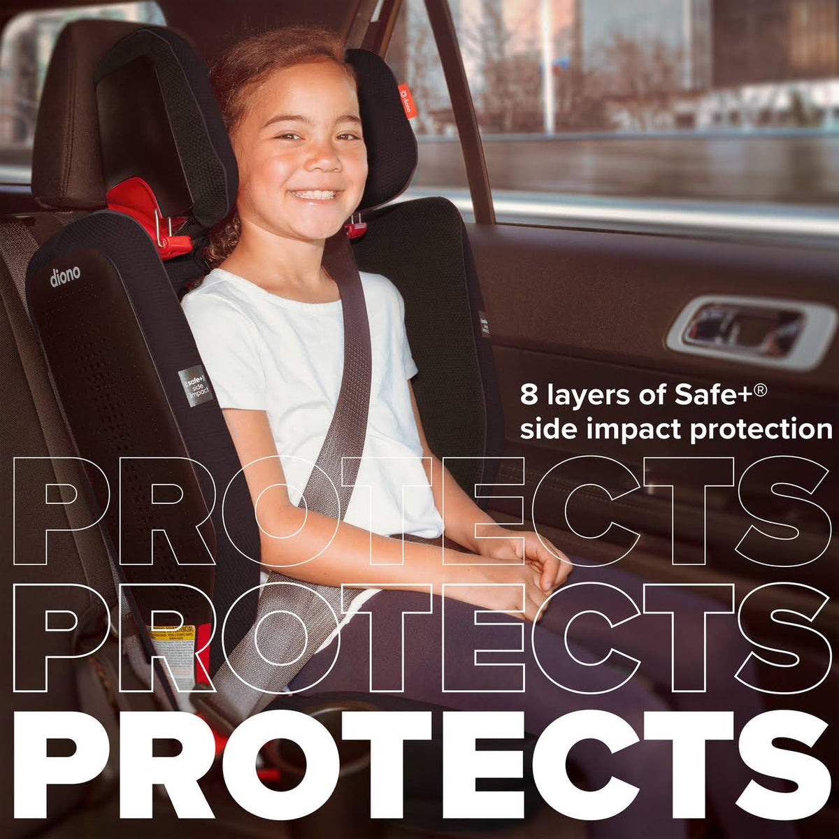 Black Jet Booster Seat T624