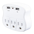 3-Outlet 2 USB Wall Adapter H621237