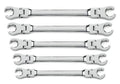 5 Piece Flex Flare Nut Wrench Set SAE A8986
