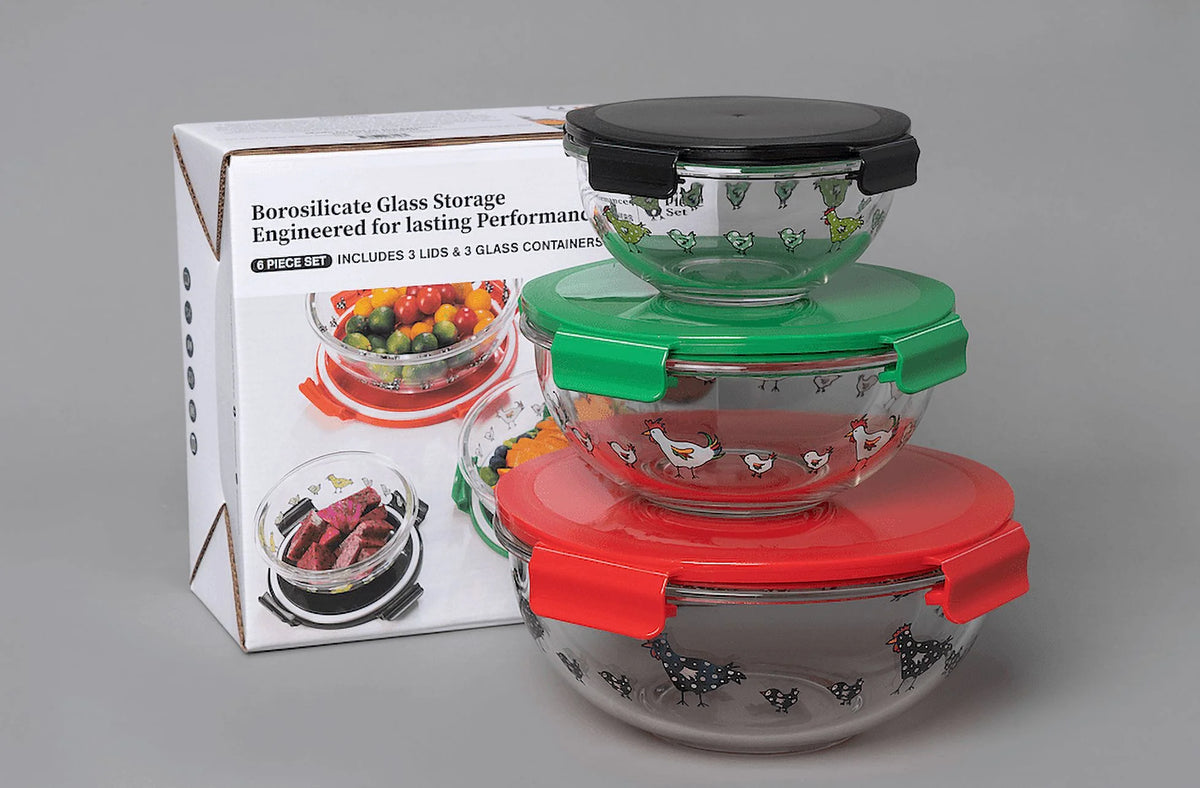 Glass Bowls 3-In-1 R5254